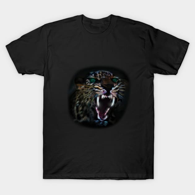 LEOPARD T-Shirt by Micks Prints